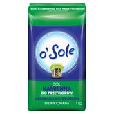 O'SOLE STEINSALZ FÜR PRODUKTE NICHT JODIERT 1 KG